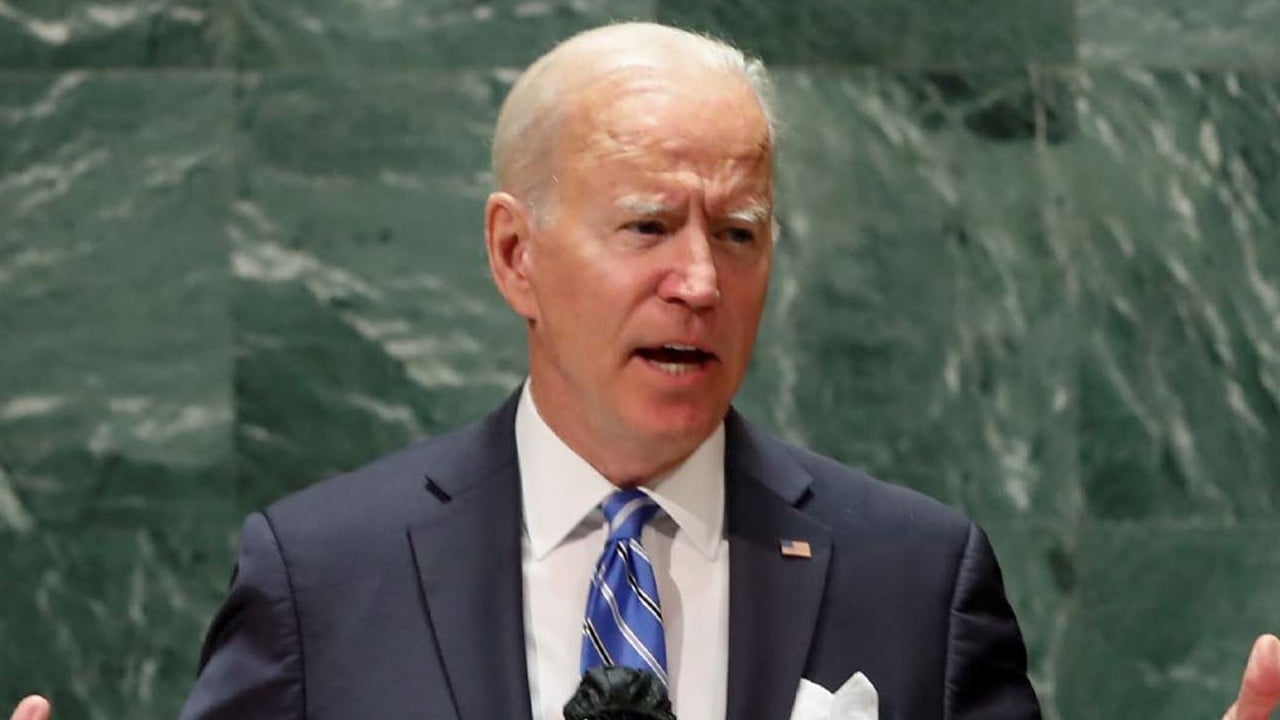 Biden in UN speech slams China over nuclear arsenal, Xinjiang but says US ‘not seeking conflict’ 